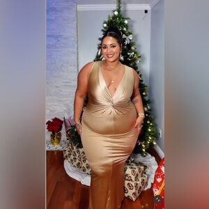 Champagne Shapewear Dress